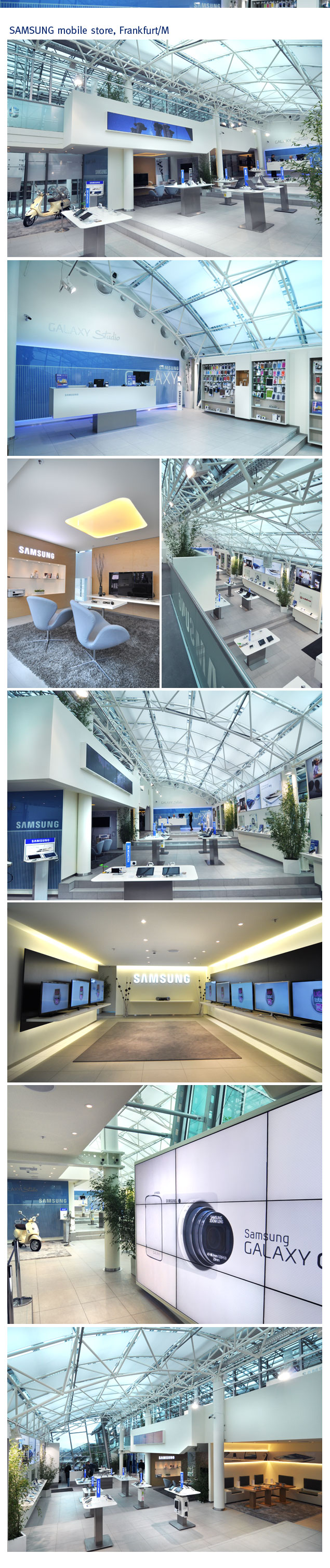 Samsung Mobile Store Frankfurt by optimat